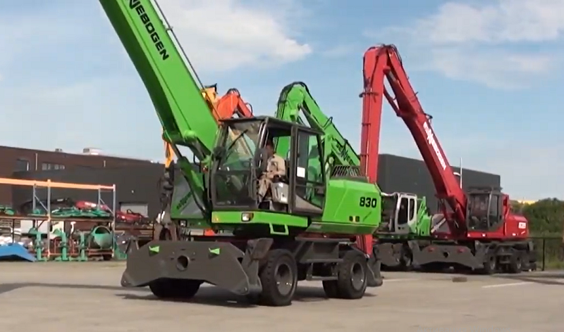 пергружатель эксковатор Sennebogen 830 E